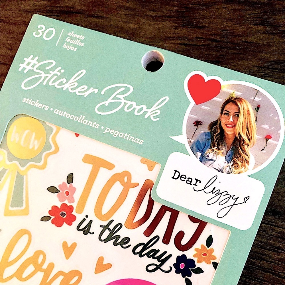 NWT🌺American Crafts Luxury Sticker Book